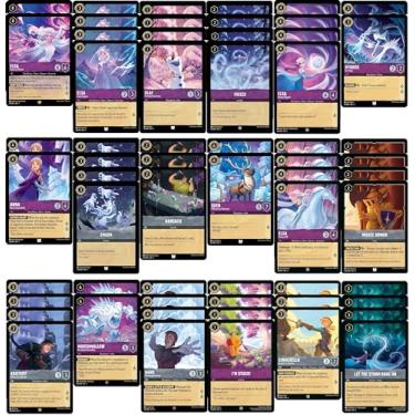 Imagem de MTG Decks & More Disney Lorcana Frozen Deck - Elsa, Anna - Custom Built - Very Strong - 60 Card!