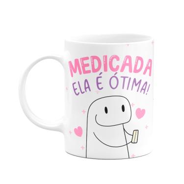 Imagem de Caneca Flork Amigas - Medicada ela é ótima