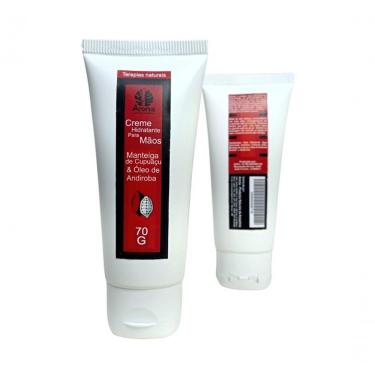 Imagem de Creme Hidratante Para As Mãos - Pele Ressecada - Manteiga De Cupuacu E Oleo De Andiroba - 70g