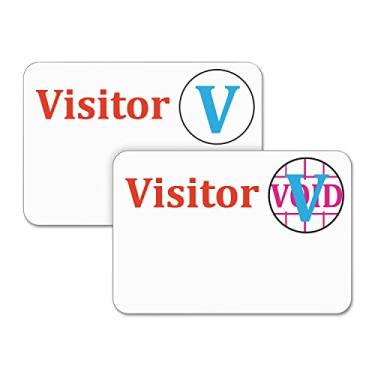 Imagem de CLI97004 - C-Line Times Up! Emblema de segurança para visitantes com autosvalidade