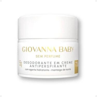 Imagem de Desodorante Em Creme Antiperspirante Giovanna Baby Sem Perfume 72h 55g