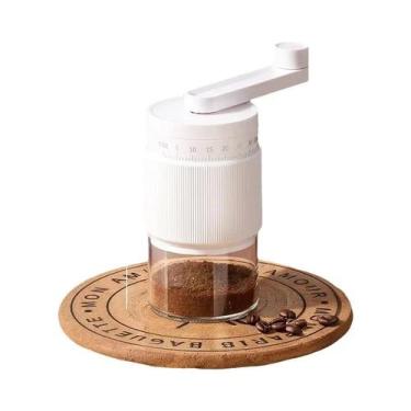 Imagem de Moedor De Café Manual Ajustável 35 Engrenagens Núcleo Cerâmico Moinho 