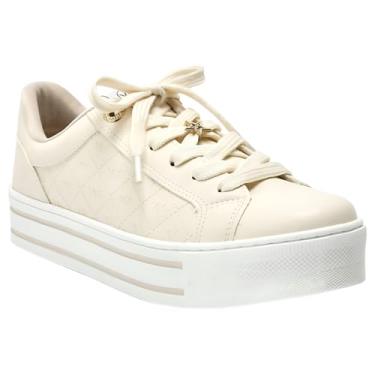 Imagem de Tênis Feminino Via Marte Casual Plataforma Conforto Leve Preto/Marfim (Marfim, BR, Adulto, Numérico, 39)