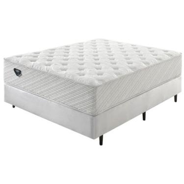 Imagem de Cama Box Casal com Molas Ensacadas Versatille 138x188x73cm - Ecoflex
