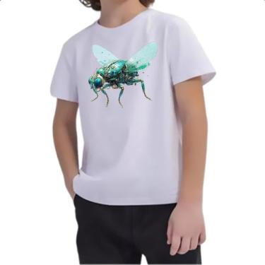 Imagem de Camiseta Infantil Mosca robo - Alearts, 16
