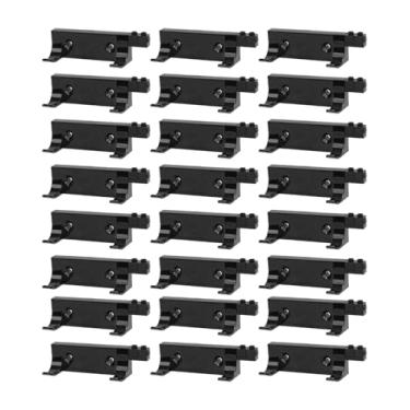 Imagem de MyKEEPOW Car Wall Mount Compatible with Lego Speed Champion Series, Wall Bracket Compatible with Lego Speed of Champions with a Base for The Pilot, Black,24 PCS