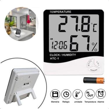 Imagem de Termo-higrômetro Digital Para Uso Rápido e Eficiente - ASAF