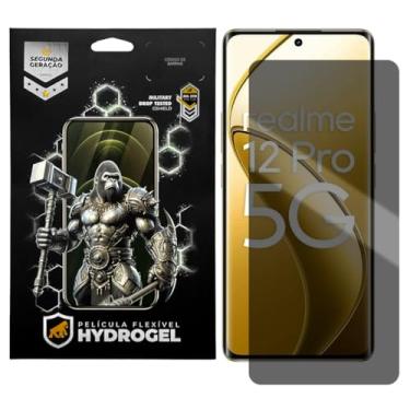 Imagem de Gshield Película Privacidade Hydrogel para Xiaomi (Realme 12 Pro 5G)