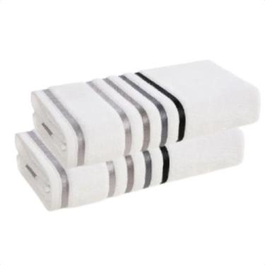 Imagem de Kit 2 Toalhas Banho Karsten 70x140 - Fio Penteado Lumina