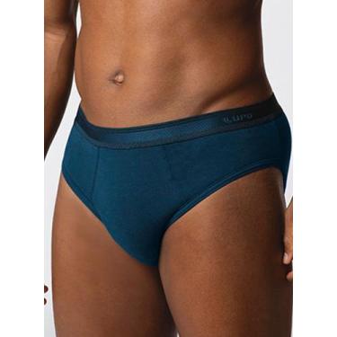 Imagem de Cueca Slip Lupo 00485-003 Masculina Sem Costura Algodão T. P/GG, M, 28