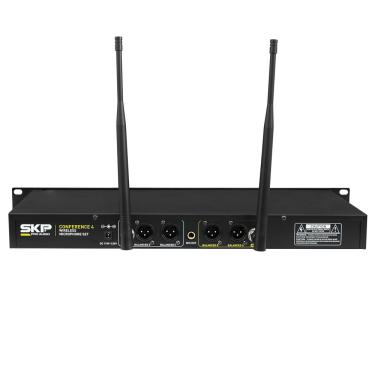 Imagem de Set de 4 Microfones UHF para Conferencia SACONFERENCE4