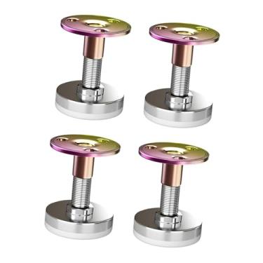 Imagem de AFXGUSD 4 Peças de Estrutura de Cama Rosqueada, Acessórios Antiferramentas para Cabeceira, Armários de Quarto, Ajuste de 46 Mm a 56