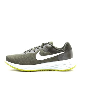 Imagem de Nike Tênis masculino Revolution 6 Flyease Next Nature, Cargo Khaki Glacier Blue Sequoia, 45