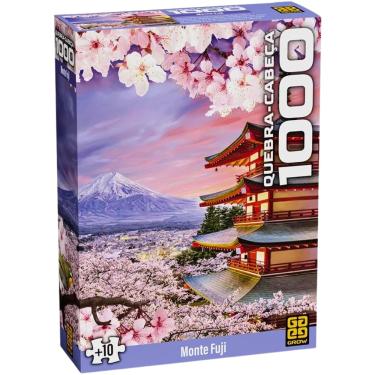 Imagem de Quebra Cabeça Puzzle 1000 Peças Monte Fuji Grow