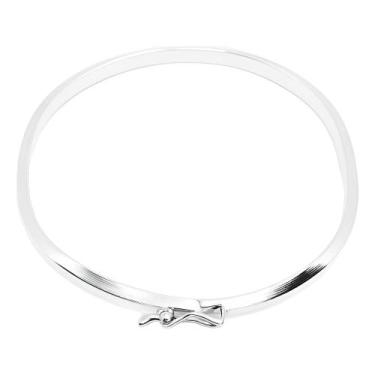 Imagem de Bracelete De Prata 925 Fio Triângulo 1,5mm 2,1gr - Loja Das Pratas