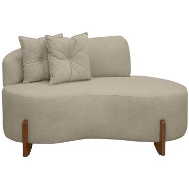 Imagem de Sofá Orgânico Namoradeira 2 Lugares Feijão Thor 145cm Bouclê