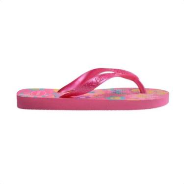 Imagem de Chinelo Infantil Dedo Havaianas Kids Flores Rosa, Rosa flux, Rosa gum,