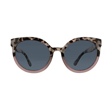 Imagem de Peepers by PeeperSpecs Óculos de sol feminino Montauk Cat-Eye UV400, cinza tartaruga, 56 mm + 1,5