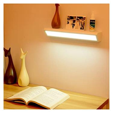 Imagem de Luminária de parede moderna, luminária de parede, decoração interna 5W 8W 11W LED Luminária de parede Estudo Luz de leitura Moderna Simples Luzes de quarto com interruptor (Branco 8w 360mm,