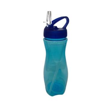 Imagem de Garrafa de água Squeeze de plástico AZUL 750 ml livre de BPA - MORI