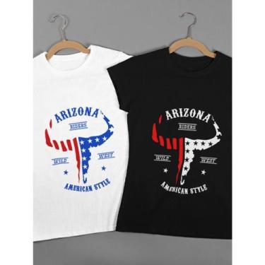 Imagem de blusa t-shirt blusinha arizona country - loja dinka, m