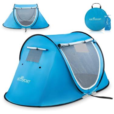 Imagem de Barraca Suspensa Portátil para Acampamento, Camping, ABCO TECH, Azul