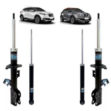 Imagem de 4 Amortecedor Nakata Original Dianteiro+Traseiro Nissan Kicks 1.6 2018