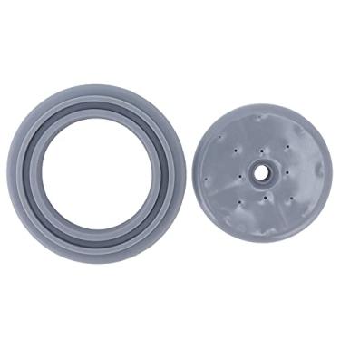 Imagem de Zhjvihx Rosto da Válvula de Pulverizador, Cobertura Comercial do Pulverizador da Pia do Hotel Torneira Chuveiro para Cozinha para Restaurante Comercial (Tampa 9957/cinza)