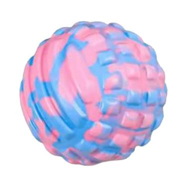 Imagem de Colaxi Rolo de bola de massagem, ferramenta de massagem de tecido profundo, treino doméstico, massagem nas costas, diâmetro de 7 cm para dança, pé, cintura, Rosa Azul