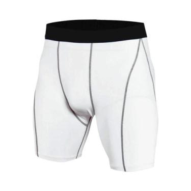 Imagem de Shorts de Compressão Masculino para Corrida - Secagem Rápida - Ideal p