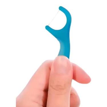 Imagem de Fio Dental Flosser Individual Haste Plástica Red Care - Supermedy