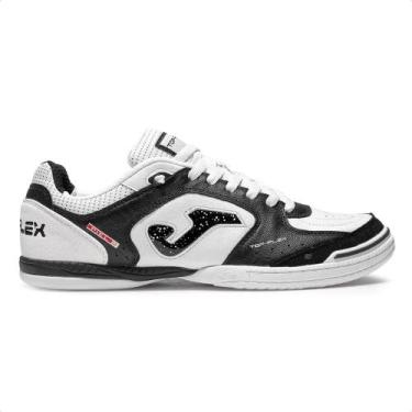 Imagem de Chuteira Futsal Joma Top Flex, 40, Preto, White