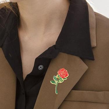 Imagem de Broche de flor para mulheres, broche floral para roupas, joias, presente, Crocs florais