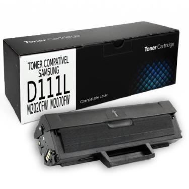 Imagem de Cartucho Toner Compatível D111L D111 Para Laserjet SLM2020W M2070Rendi