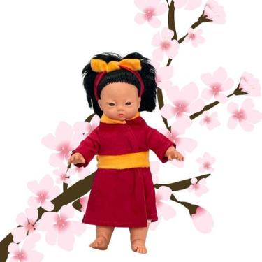 Imagem de Boneca Oriental Akemi com Kimono - CORTEX