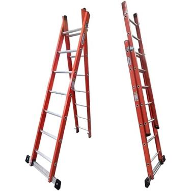 Imagem de Escada Múltipla Extensível e Tesoura Linha Profissional 2,20 X 3,80M TEAF7X12 - WBertolo