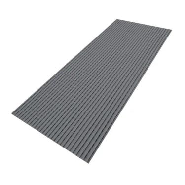 Imagem de Tapete Passadeira Emborrachado 45 X 1,50 Cm - Cinza