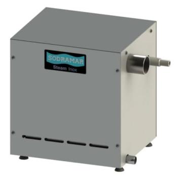 Imagem de Sauna a Vapor Indoor Steam Inox - Sodramar 15kw - até 25m³