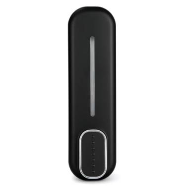 Imagem de Dispensador De Sabão Manual Montado Na Parede, Gel Para As Mãos, Recipientes Líquidos Sabonete, Shampoo, Condic dispenser sabonete liquido Para Banheiro e Cozinha com Acionamento Manual(Preto)