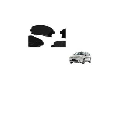 Imagem de Kit Pastilha de Freio GM Corsa Novo 02 + Car80 Anti Chio 300ml