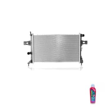 Imagem de Kit Radiador GM Vectra 2006 Brasado Com Ar Condicionado + Aditivo Radiador Radiex Rosa Pronto Uso