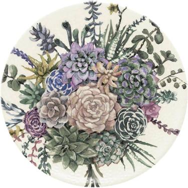 Imagem de Conjunto De Pratos Rasos 2 Peças 26cm Unni Bothanica Oxford