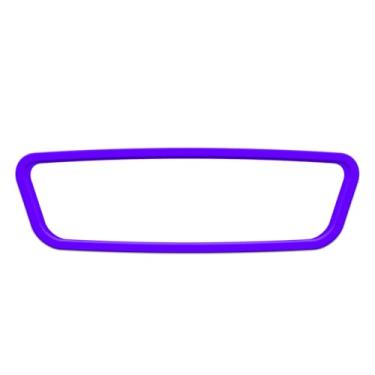 Imagem de SWQS Moldura protetora de espelho retrovisor de carro, capa protetora de borda de espelho retrovisor automotivo de silicone compatível com o modelo 3 modelo Y, acessórios universais de decoração de
