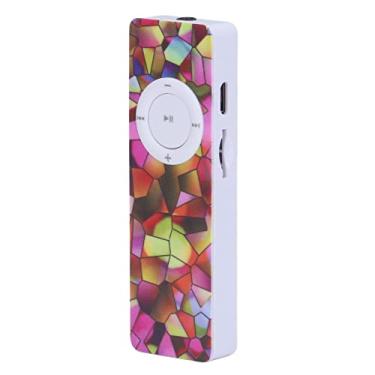 Imagem de Tnfeeon Leitor de MP3 Com Alto-falante Embutido Leitor de Música Portátil Suporta até 64 GB para Viagens de Negócios Adequado para Atletas Viajantes Estudantes Idosos (B)