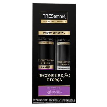 Imagem de Kit Tresemmé Reconstrução e Força Shampoo 350ml + Condicionador 175ml
