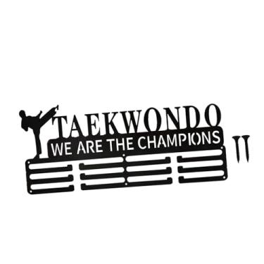 Imagem de Generic Suporte de Medalhas de Parede, Expositor de Medalhas, Organizador Multiuso de Fitas de Premiação, Suporte para Medalhas de Corrida e Beisebol, Taekwondo