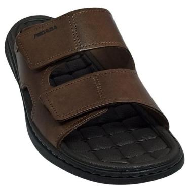 Imagem de Chinelo Masculino Pegada Couro Anilina, Pinhao, 39, Masculino
