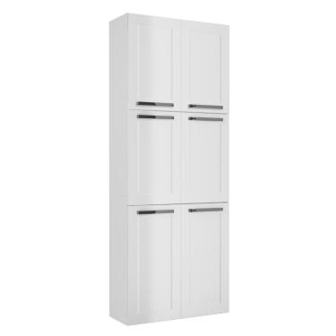 Imagem de Paneleiro Itatiaia Em Aço 6 Portas Branco Florença