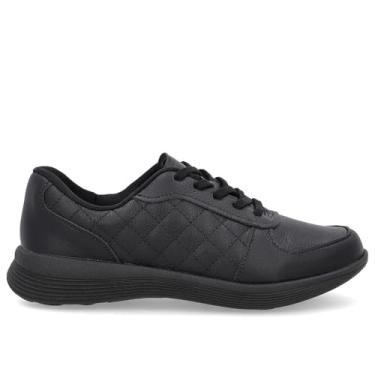 Imagem de Tenis Usaflex Metalasse Couro Ref Ud02003 Preto 036