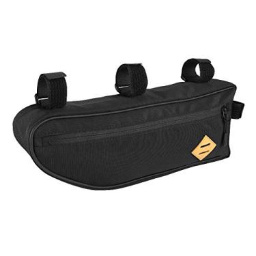 Imagem de Generic Grande Saco de Quadro Triangular de Bicicleta à Prova D'água Bolsa de Armazenamento Durável para Ciclismo Sob o Tubo Superior Dianteiro do Assento - Compatível Com a Maioria das Bicicletas (L)